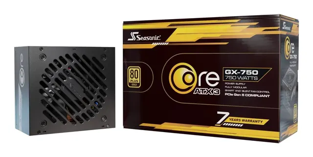 Zasilacz Seasonic 850W Core SRP-CGX851-A5A32SF ATX 3.1 80+ Gold