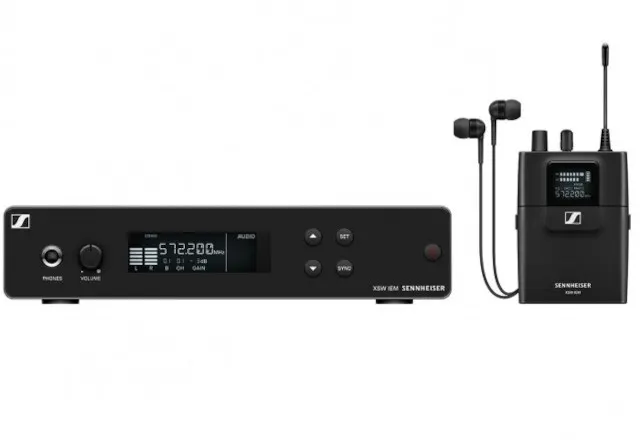Sennheiser XSW IEM SET (A) - Zestaw fonii zwrotnej (odsłuch sceniczny) 476-500 MHz