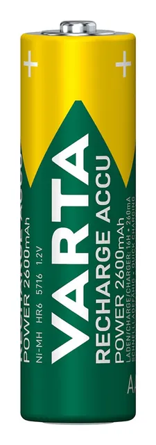 Zestaw akumulatorków AA VARTA Ready2Use 5716101404 (2600mAh ; Ni-MH)