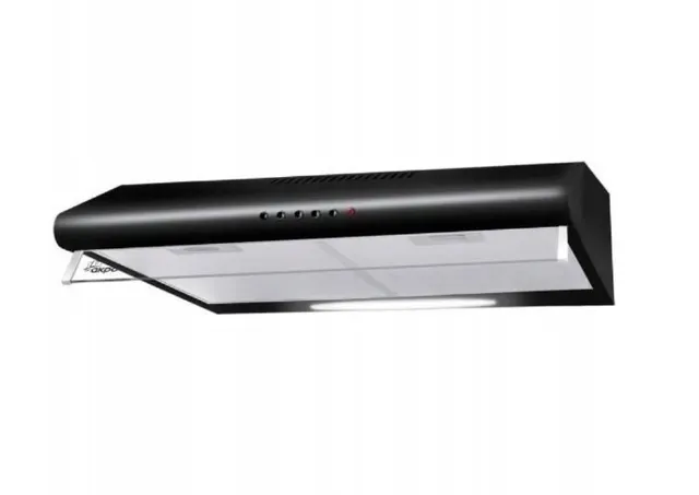 Okap podszafkowy AKPO WK-7 P 3060 60 cm, 400 m3/h, LED, czarny