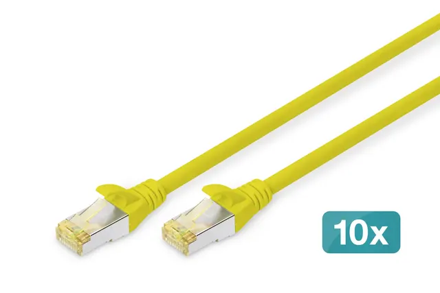 Digitus Kabel krosowy CAT 6A S/FTP 10 sztuk