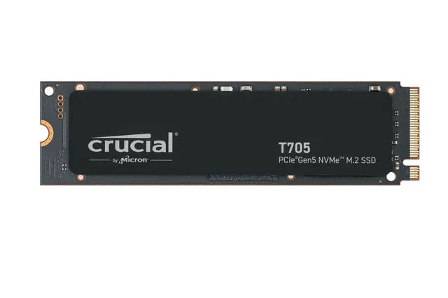 Dysk półprzewodnikowy M.2 o pojemności 2TB Crucial T705 NVMe PCIe 5.0 x4