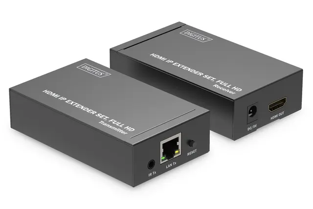 Zestaw extendera HDMI Digitus IP Full HD