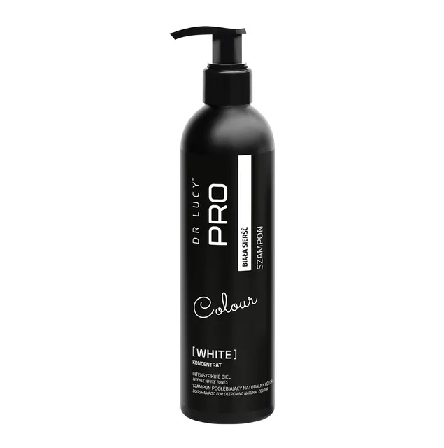 Szampon poprawiający kolor dla psów o białej sierści Dr Lucy Pro White - 250 ml