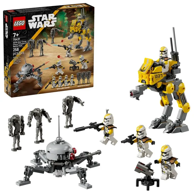 LEGO Star Wars 75431 - Zestaw bitewny - żołnierze-klony z 327. korpusu galaktycznego