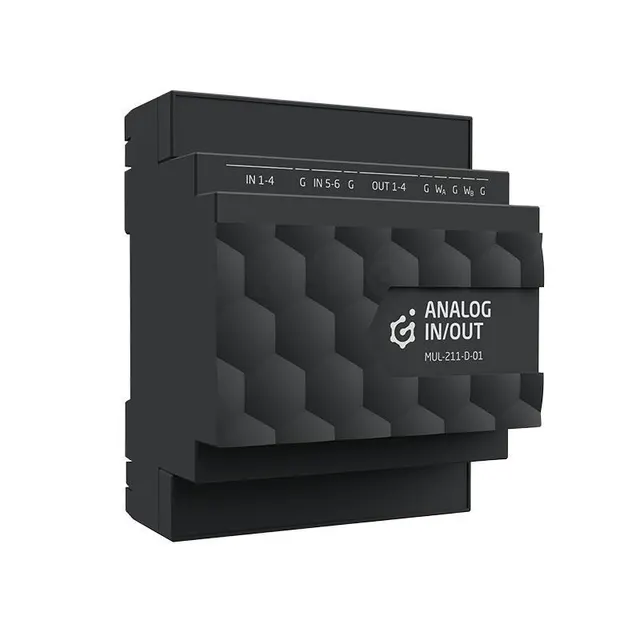 Grenton Moduł wejść i wyjść analogowych Grenton / wspiera 1-wire / montaż na szynie DIN / TF-Bus