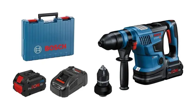 Bosch GBH 18V-34 CF Professional 500 RPM SDS Plus 5 9 kg Czarny Niebieski