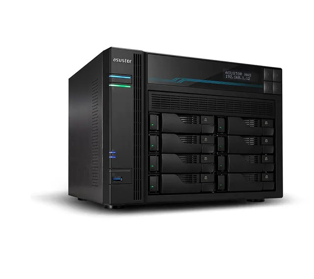 Asustor AS6508T NAS Tower Intel Atom® C3538 8 GB DDR4 0 TB ADM Czarny