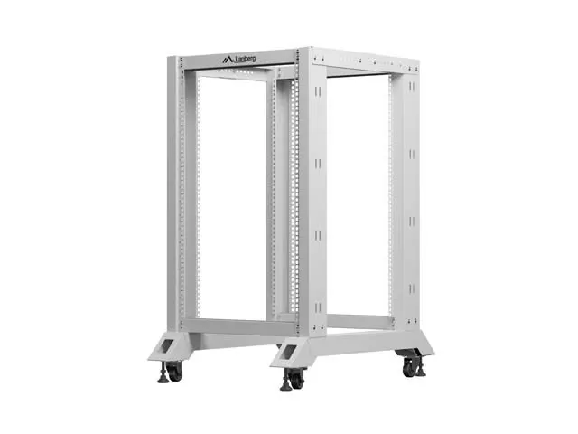 LANBERG OPEN RACK 19 18U 600X800 SZARY