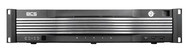 BCS BCS-U-NVR6408R-A-4K(2X12TB) 2U Czarny