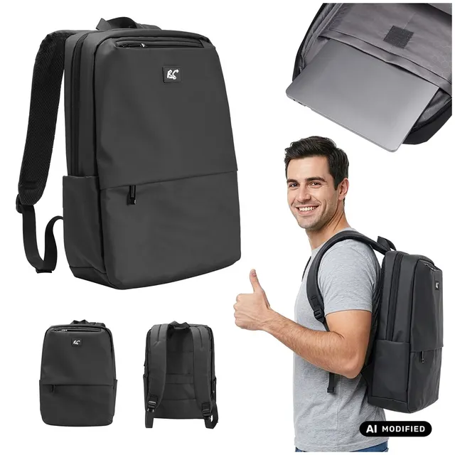 NANORS PLECAK NA LAPTOPA NANORS 15 6 CZARNY 41X29X4 WODOODPORNY RS202 B RS202 B
