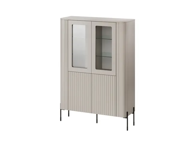 Witryna VERA 110x40x160 kaszmir mat
