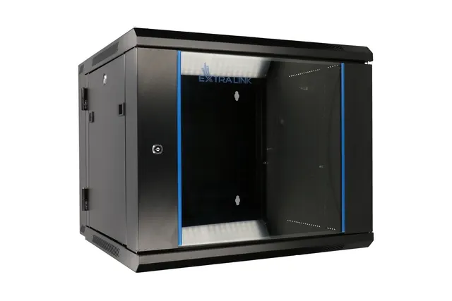 Extralink - szafka wisząca 19 12U 600x600 AZH Czarna