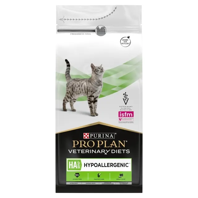 PURINA PRO PLAN VETERINARY DIETS HA Hypoallergenic Formula Cat - sucha karma dla kota - 1 3kg