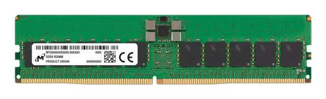 Micron RDIMM 32GB DDR5 1Rx4 5600MHz PC5-44800 ECC REGISTERED MTC20F1045S1RC56BR