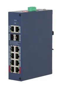 Dahua Technology CHS4212-8GT-110 przełącznik sieciowy Zarządzany L2 Gigabit Ethernet (10/100/1000) Obsługa PoE Desktop Niebieski