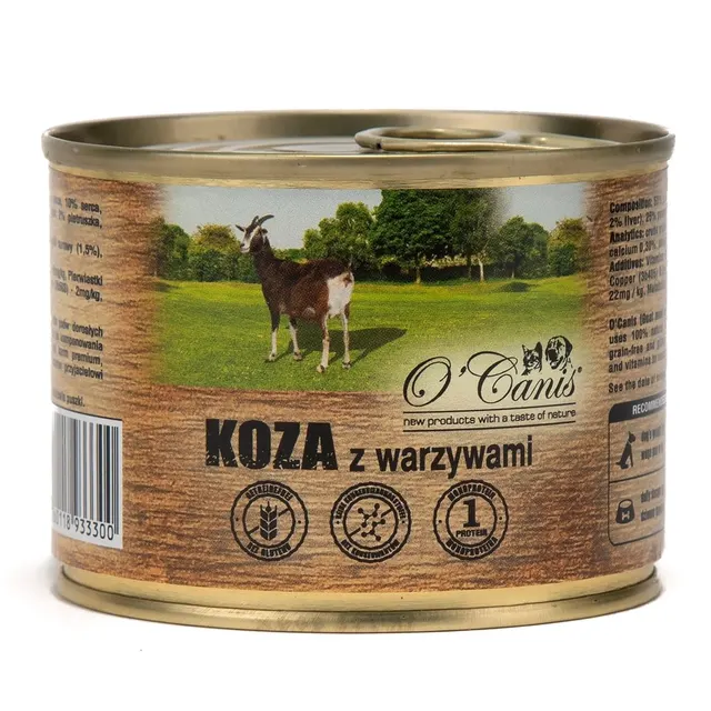 O'Canis konserwa Koza z warzywami dla psa 200g