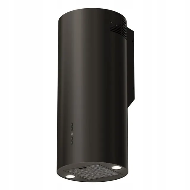 Okap kominowy MAAN Elba2 W835 60 cm, LED, filtry aluminiowe, czarny