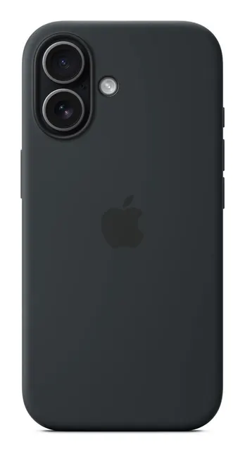 Silikonowe etui Apple iPhone 17 z MagSafe - Czarne, Jabłko