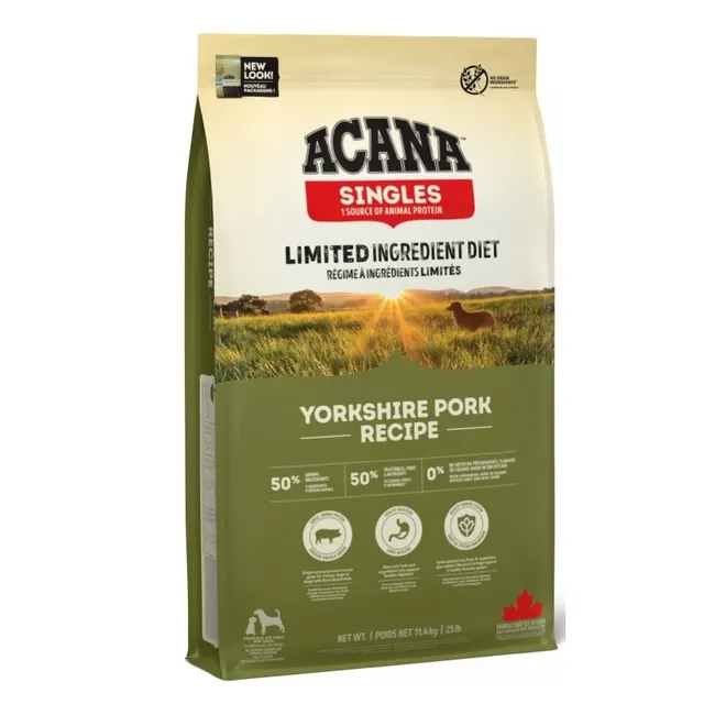 ACANA Singles Yorkshire Pork - sucha karma dla psa - 11 4 kg