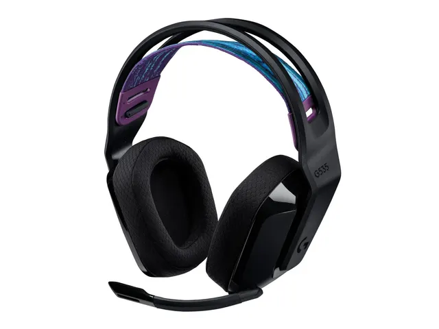 Logitech G G535 Zestaw słuchawkowy Bezprzewodowy Opaska na głowę Gaming Czarny