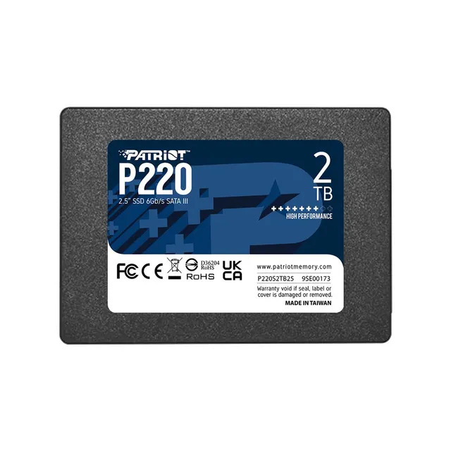 SSD PATRIOT P220 2TB SATA3 2 5 P220S2TB25