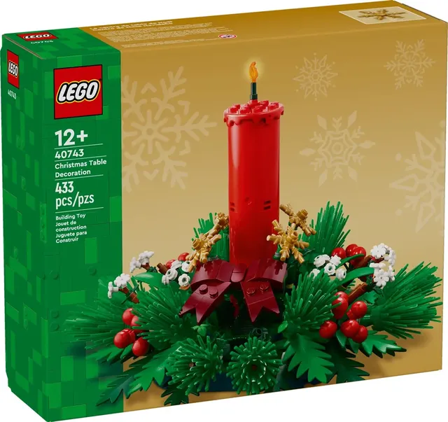 LEGO Iconic 40743 - Świąteczna dekoracja stołu