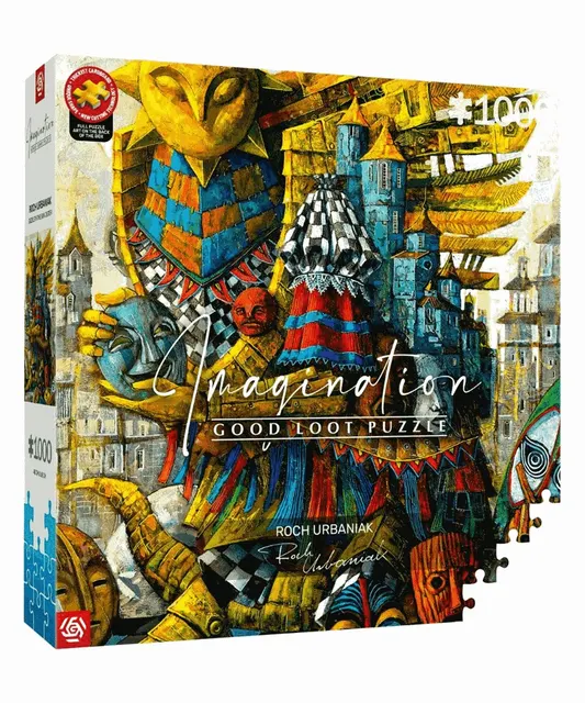 Puzzle Good Loot Imagination: Roch Urbaniak - Gezelth Słoneczny Błazen 1000 elementów