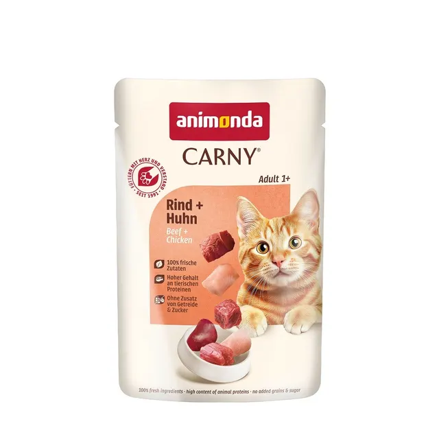Animonda Carny Adult Pouch Beef + Chicken 85g