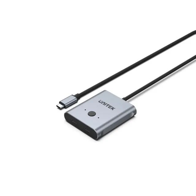 Unitek dwukierunkowy przełącznik sygnału USB-C 2 in 1 out 4K