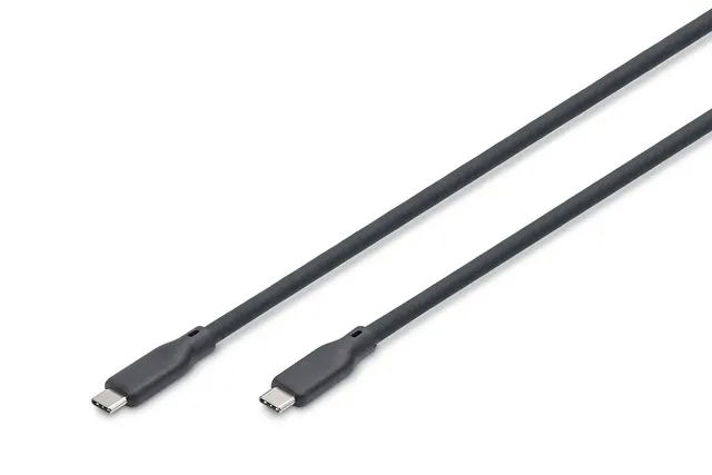 Digitus Kabel silikonowy USB USB 20 Gb/s 2 m czarny