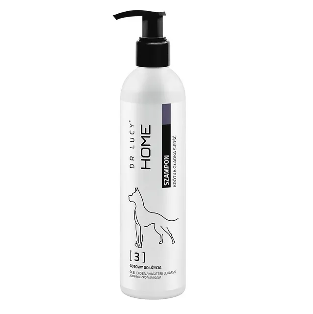 Szampon dla psów o krótkiej gładkiej sierści Dr Lucy Home 3 - 250 ml