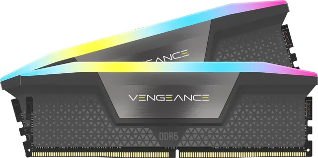 Corsair Vengeance RGB DDR5-6000 CL36 AMD EXPO - 32 GB Dual Kit Szary