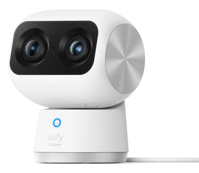 Kamera IP Anker Eufy S350, Obiektyw szerokokątny, Blat stołu, Karta Micro SD maks. 128 GB, Biały