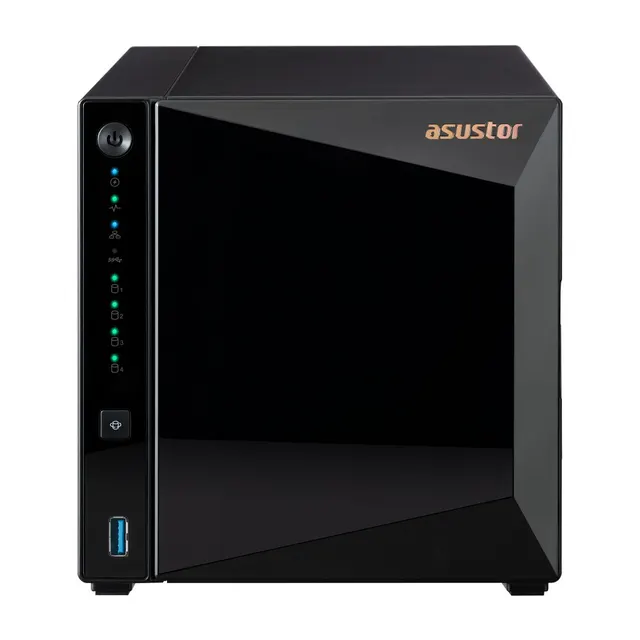 Asustor DRIVESTOR 4 Pro Gen2 AS3304T V2 NAS Realtek RTD1619B 2 GB DDR4 ADM Czarny