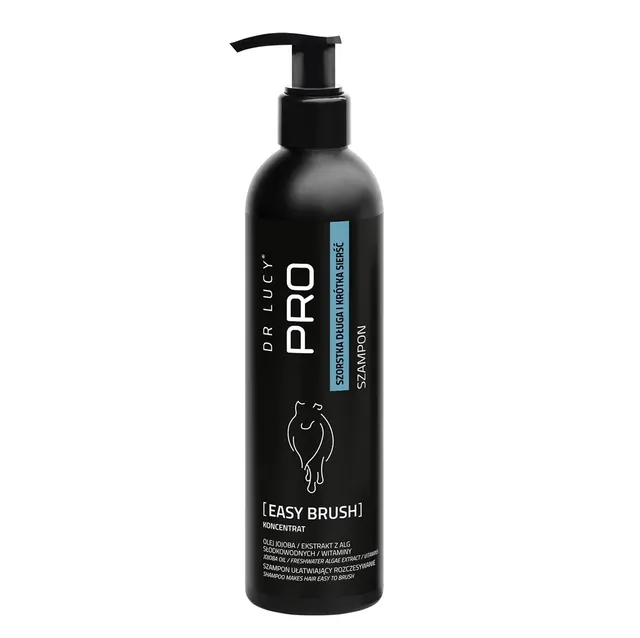 Szampon ułatwiający rozczesywanie dla psów o szorstkiej sierści Dr Lucy Pro Easy Brush N - 250 ml