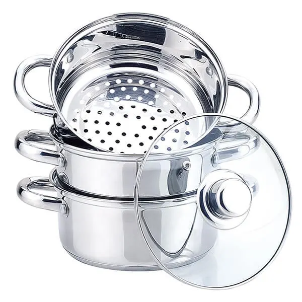 Garnek do gotowania na parze 2L 18cm MR-2900-18 MAESTRO