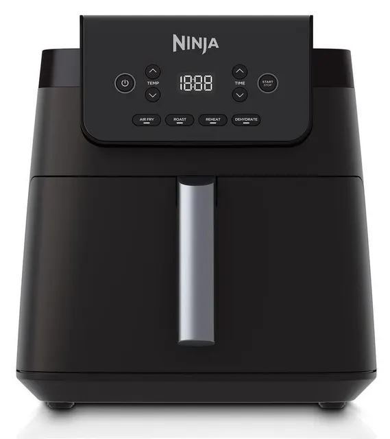Ninja AF170EU frytkownica Pojedyńczy 6 2 l Autonomiczny 2000 W Frytkownica na gorące powietrze Czarny