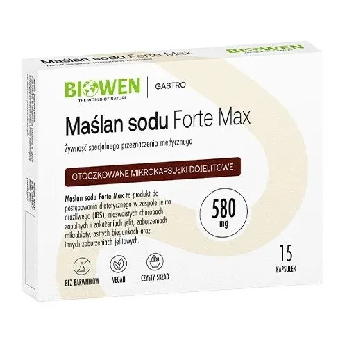 Biowen Blistry Maślan Sodu