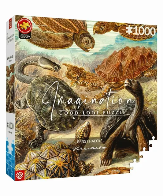 Puzzle Good Loot Imagination: Ernst Haeckel Chelonia - Żółwie morskie 1000 elementów