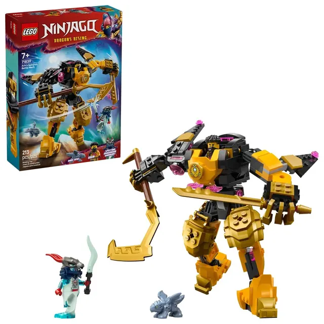 LEGO NINJAGO 71839 Mech bojowy Spinjitzu Arina