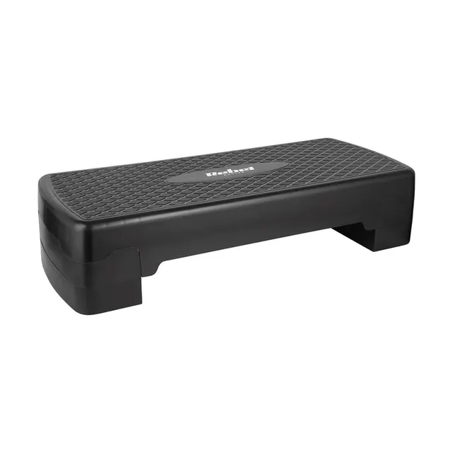 REBEL ACTIVE STEP DO AEROBIKU I ĆWICZEŃ FITNESS 2 STOPNIE 68CM CZARNY RBA-3228-BK