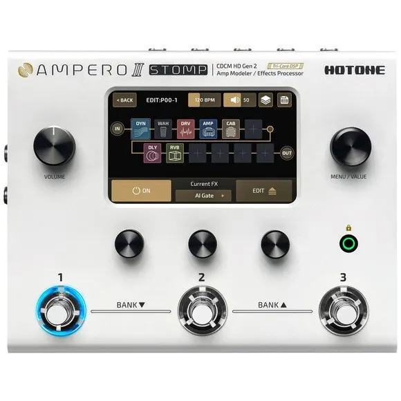 HOTONE AMPERO II STOMP MP-300 - Multiefekt gitarowy