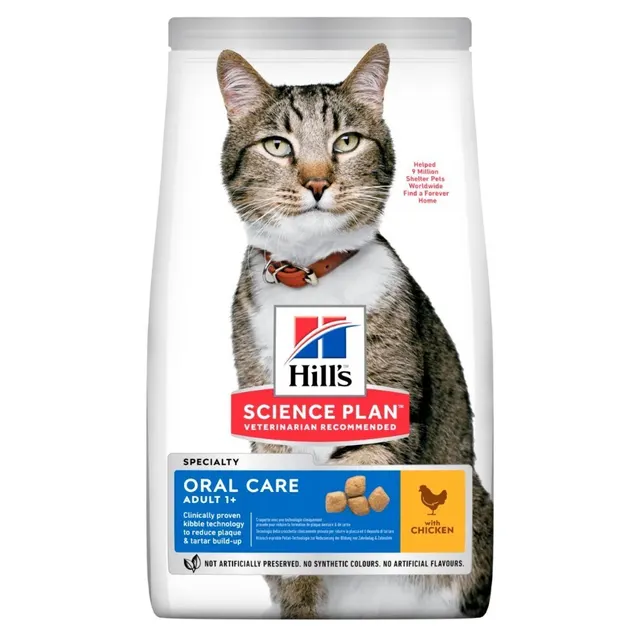 Hill's SP adult oral care chicken 1.5 kg