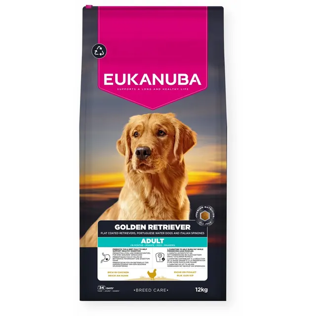 Eukanuba Dorosła Karma Sucha Golden Retriever 12kg