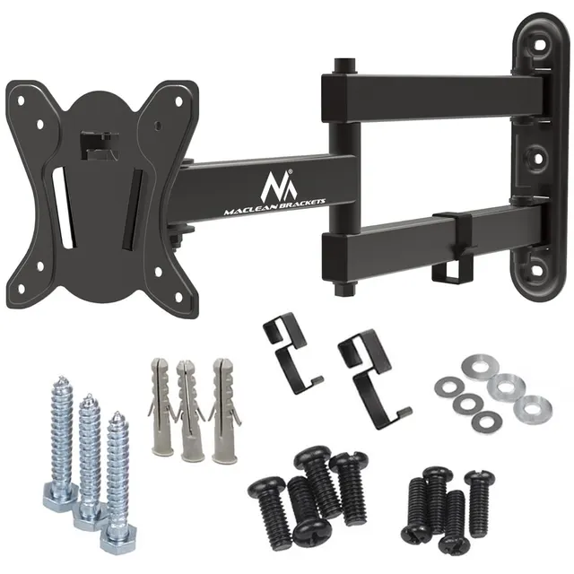 MACLEAN UCHWYT DO TELEWIZORA LUB MONITORA MAX. VESA 100X100 13-32 30KG CZARNY MC-417