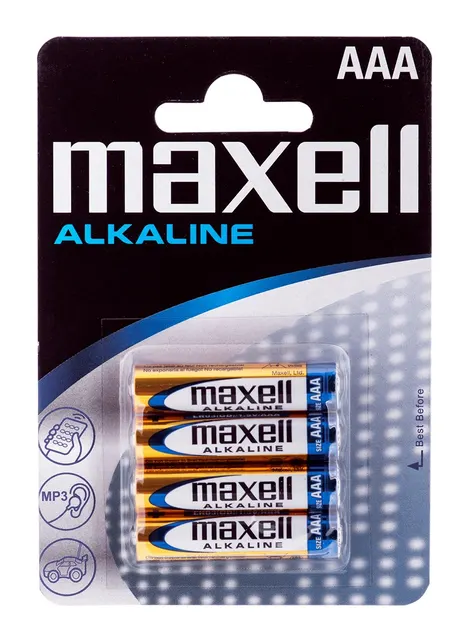 MAXELL Bateria alkaliczna LR03 4 szt.