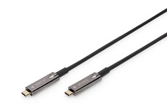Digitus Kabel przyłączeniowy audio-wideo typu AOC 4K z USB typu C