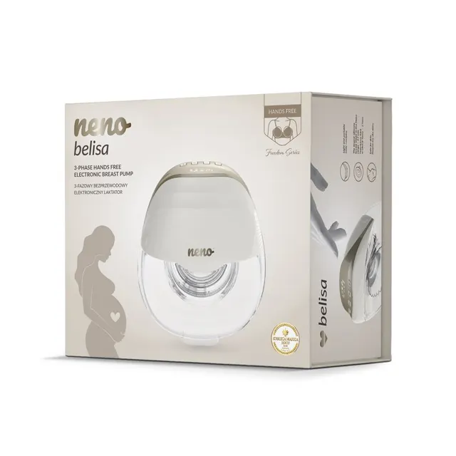 NENO 3FAZOWY LAKTATOR HANDS-FREE +ETUI BELISA TWIN