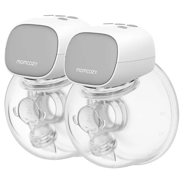 Momcozy S9 Pro Podwójny szary, Laktator, 180ml